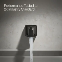 Wall-mount bath spout with diverter