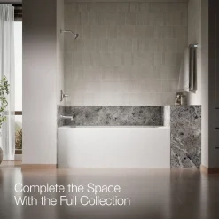 Wall-mount bath spout with diverter