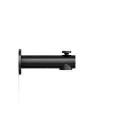 Wall-mount bath spout with diverter