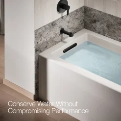 Wall-mount bath spout with diverter