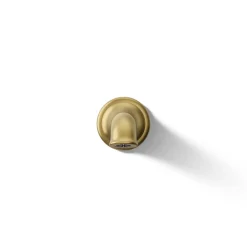 Wall-mount bath spout with flare design