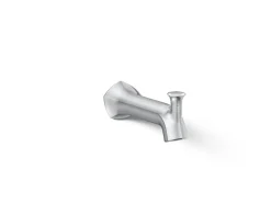 Wall-mount bath spout with Straight design and diverter