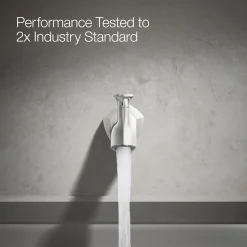 Wall-mount bath spout with Straight design and diverter