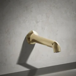 Wall-mount bath spout with Straight design, 8