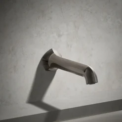 Wall-mount bath spout with Straight design, 8