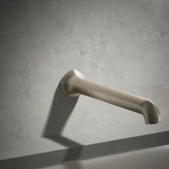 Wall-mount bath spout with Straight design, 12