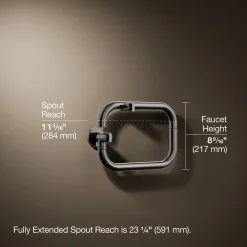 Wall-mount pot filler