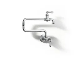 Wall-mount pot filler