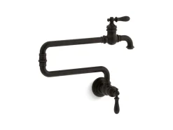 Wall-mount pot filler
