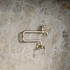 Wall-mount pot filler