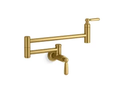 Wall-mount pot filler