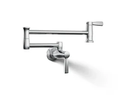 Wall-mount pot filler