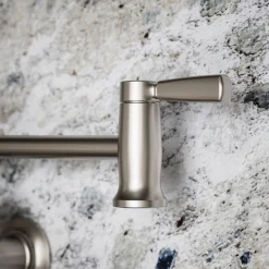Wall-mount pot filler