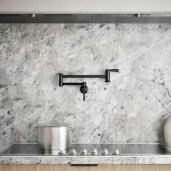 Wall-mount pot filler