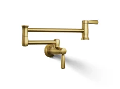 Wall-mount pot filler