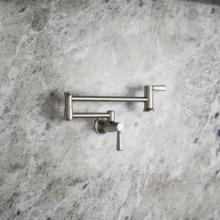 Wall-mount pot filler