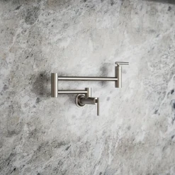 Wall-mount pot filler