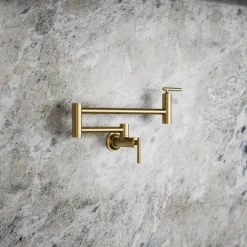 Wall-mount pot filler