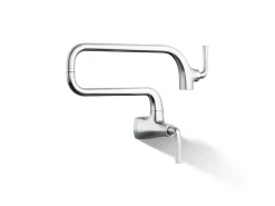 Wall-mount pot filler