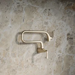 Wall-mount pot filler