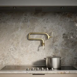Wall-mount pot filler