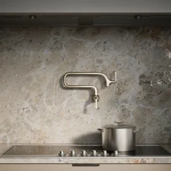 Wall-mount pot filler