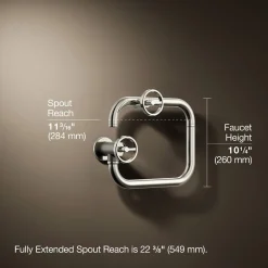 Wall-mount pot filler