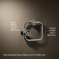 Wall-mount pot filler