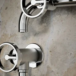 Wall-mount pot filler