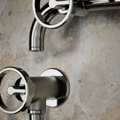 Wall-mount pot filler