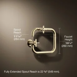 Wall-mount pot filler