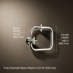 Wall-mount pot filler