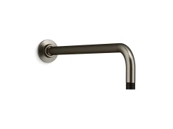 Wall-mount rainhead arm and flange