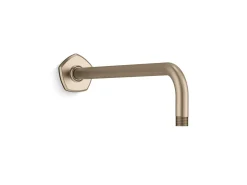 Wall-mount rainhead arm and flange