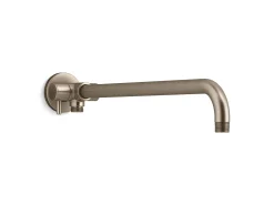 Wall-mount rainhead arm with 3-way diverter