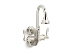 Wall-mount service sink faucet, 12 gpm