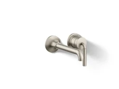 Wall-mount single-handle bathroom sink faucet, 1.2 gpm