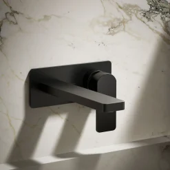 Wall-mount single-handle bathroom sink faucet, 1.2 gpm