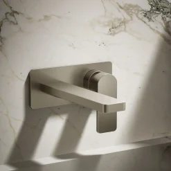 Wall-mount single-handle bathroom sink faucet, 1.2 gpm