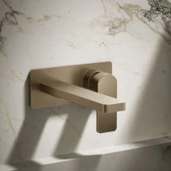 Wall-mount single-handle bathroom sink faucet, 1.2 gpm