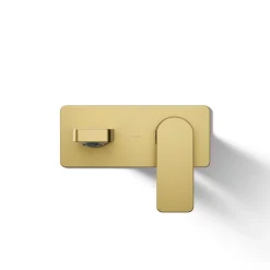 Wall-mount single-handle bathroom sink faucet, 1.2 gpm