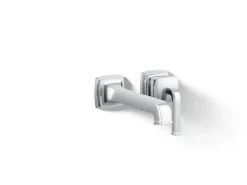 Wall-mount single-handle bathroom sink faucet, 1.2 gpm