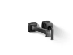 Wall-mount single-handle bathroom sink faucet, 1.2 gpm