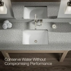 Wall-mount single-handle bathroom sink faucet, 1.2 gpm