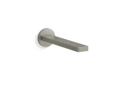 Wall-mount touchless bathroom sink faucet with Kinesis® sensor technology, DC-powered