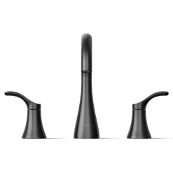 Widespread bathroom sink faucet, 0.5 gpm