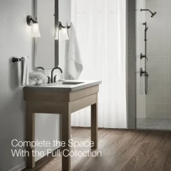 Widespread bathroom sink faucet, 1.2 gpm