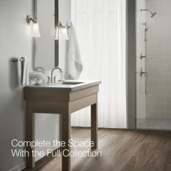 Widespread bathroom sink faucet, 1.2 gpm