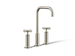Widespread bathroom sink faucet with Cross handles, 1.2 gpm