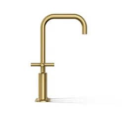 Widespread bathroom sink faucet with Cross handles, 1.2 gpm